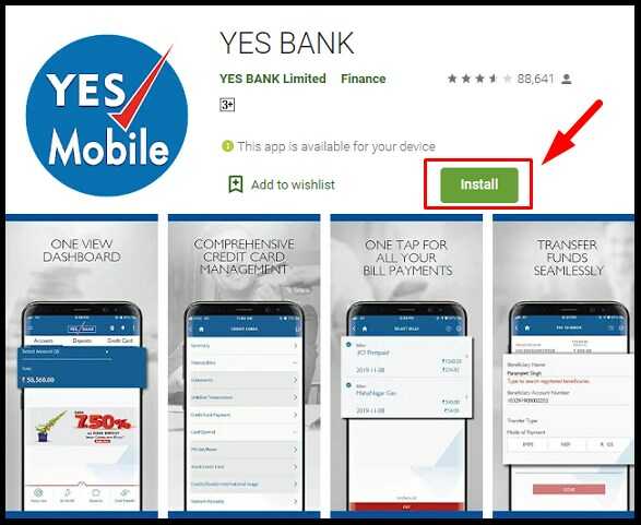 YES Bank Mobile App Download कैसे करें