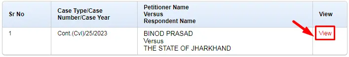 High Court Of Jharkhand Status Check